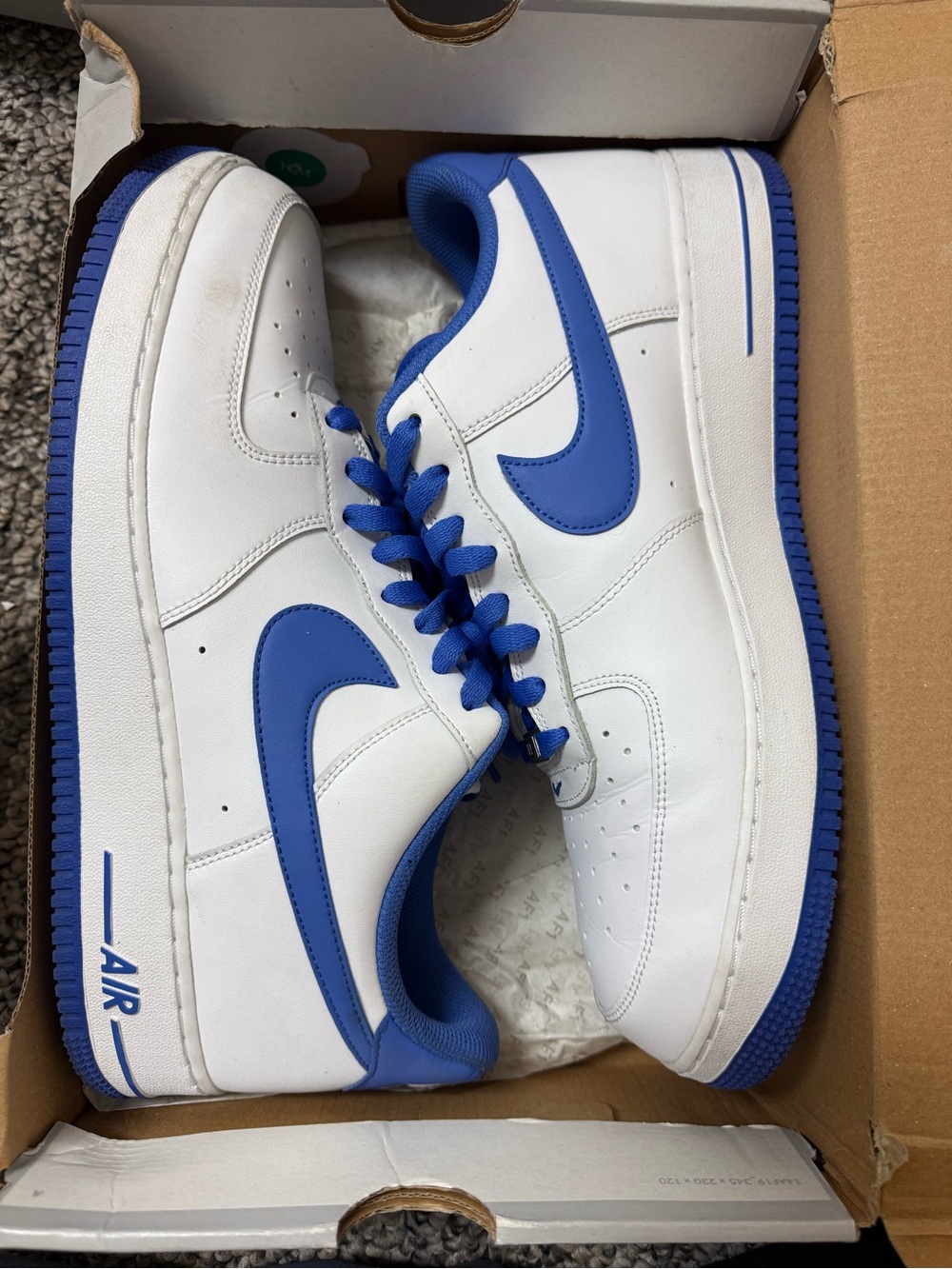 Nike Air Force 1 Low '07 Medium Blue DH7561-104 Men’s Size 13